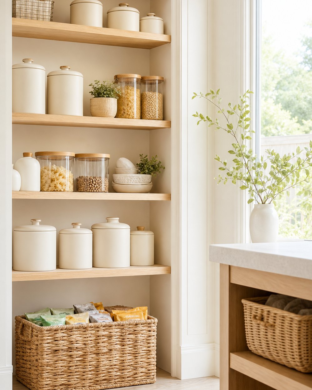 Pantry, Green Hills organized by Clara Luz Organizing in Nashville, TN